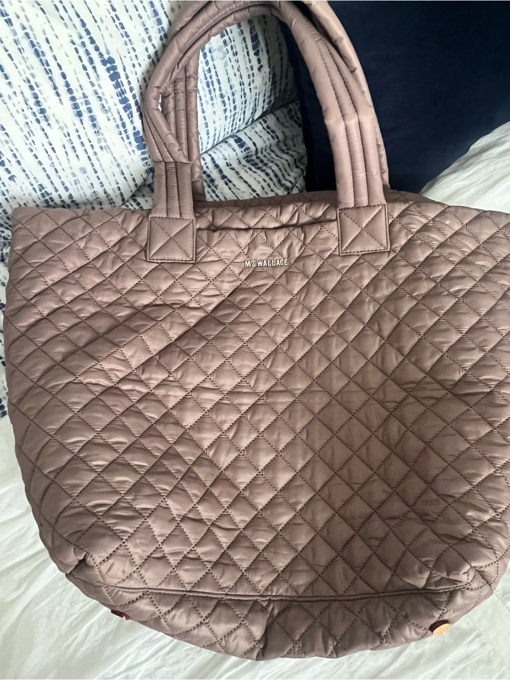 MZ Wallace large Metro tote deluxe mauve - Picture 7 of 8